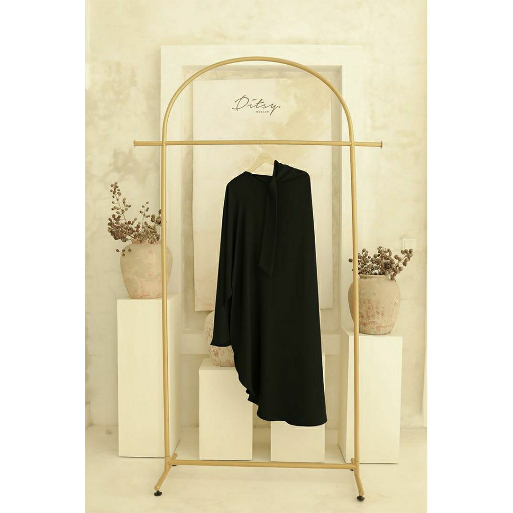 DITSY MOSLEM SHAALA MAIRA JETBLACK REG LONG