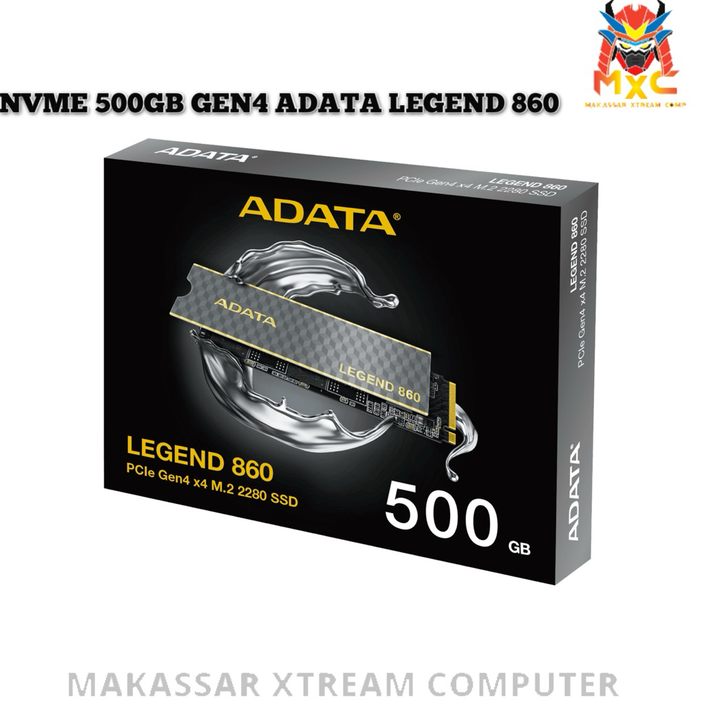 SSD NVME 500GB ADATA LEGEND 860 500GB NVME PCIe Gen4x4 / SSD 500GB