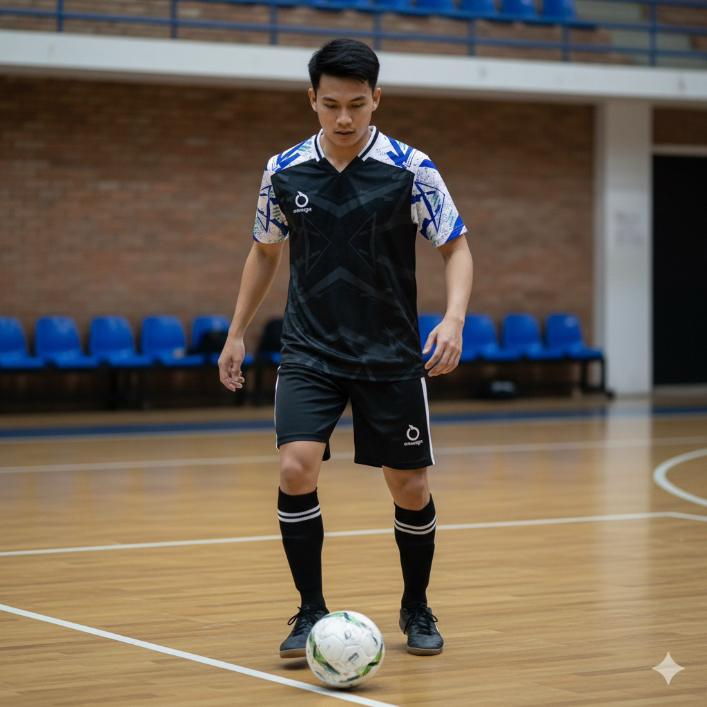 RS JERSEY FUTSAL STELAN BAJU SEPAKBOLA/BADMINTON/VOLLY DEWASA