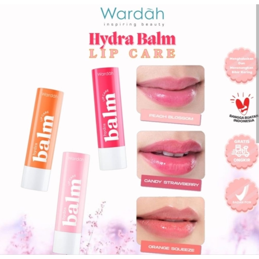 Wardah lip balm spf 15