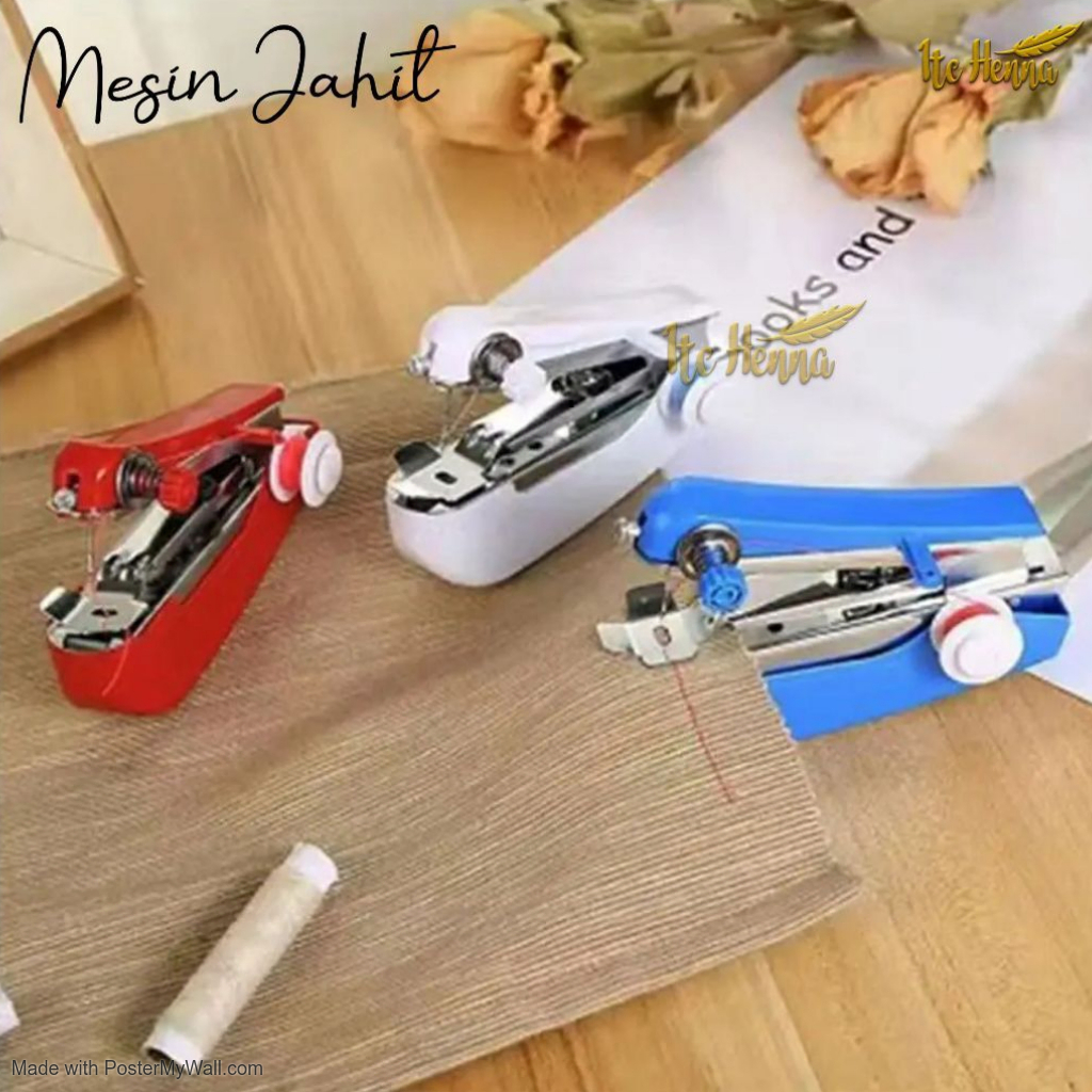 [ SUPER ] Mesin Jahit Tangan Mini Portable Manual Praktis || Mesin Jahit Tangan Mini Manual Tanpa Ba