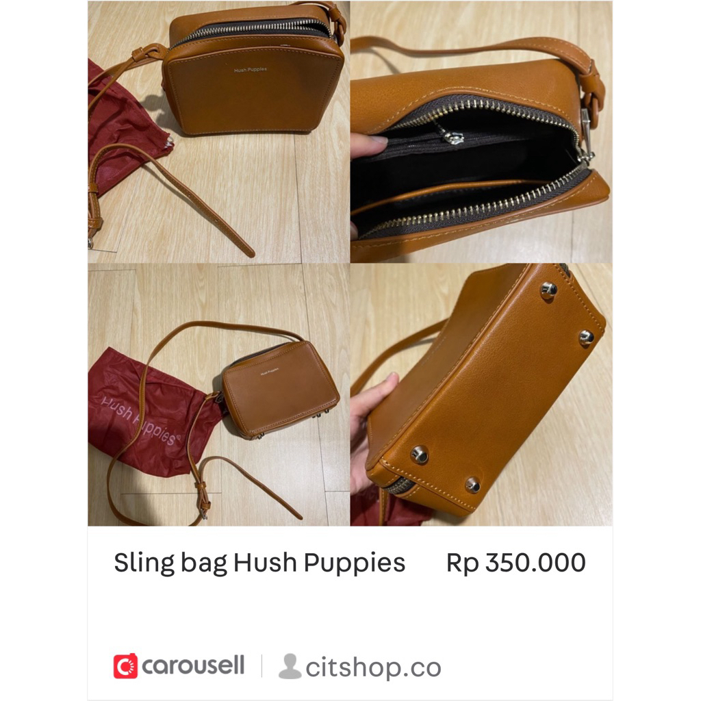 Sling bag hush puppies