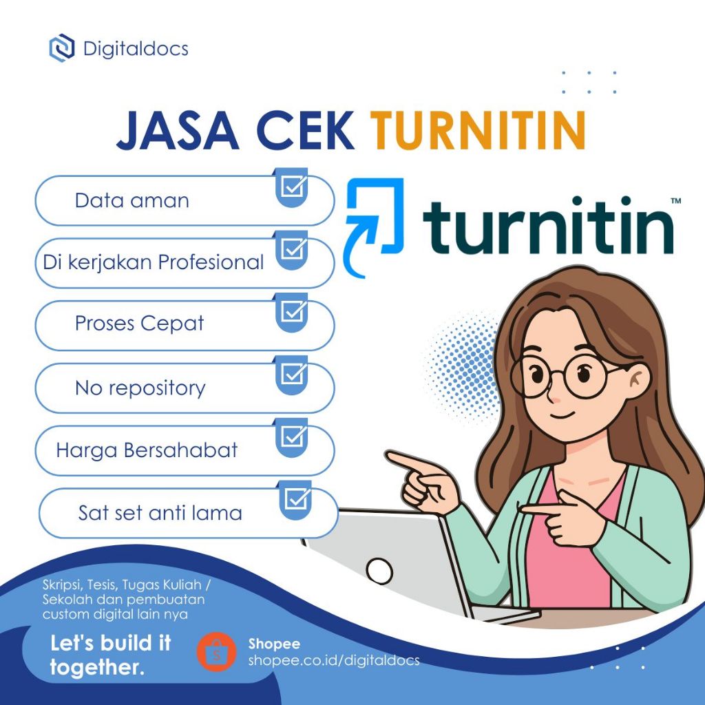 JASA CEK PLAGIASI TURNITIN NO REPOSITY