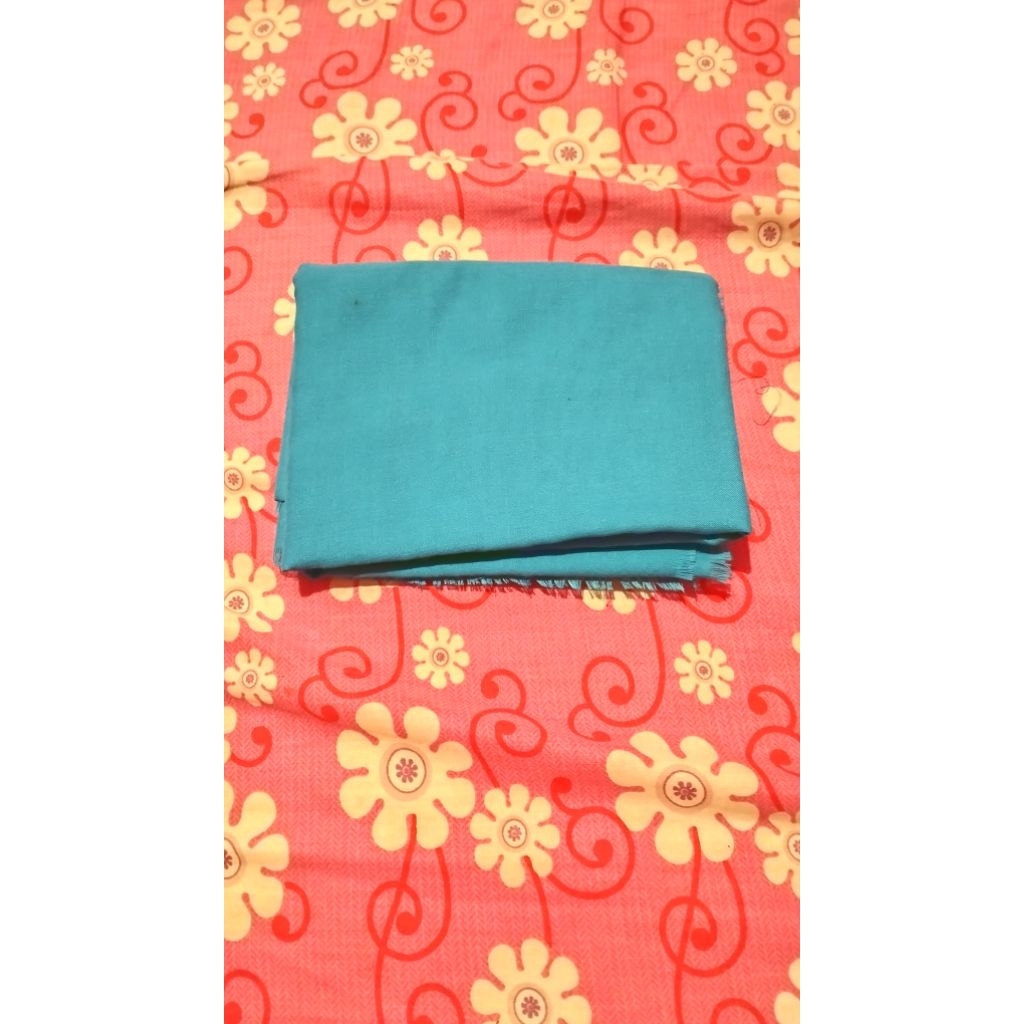 kerudung segiempat saudia collection warna  biru muda