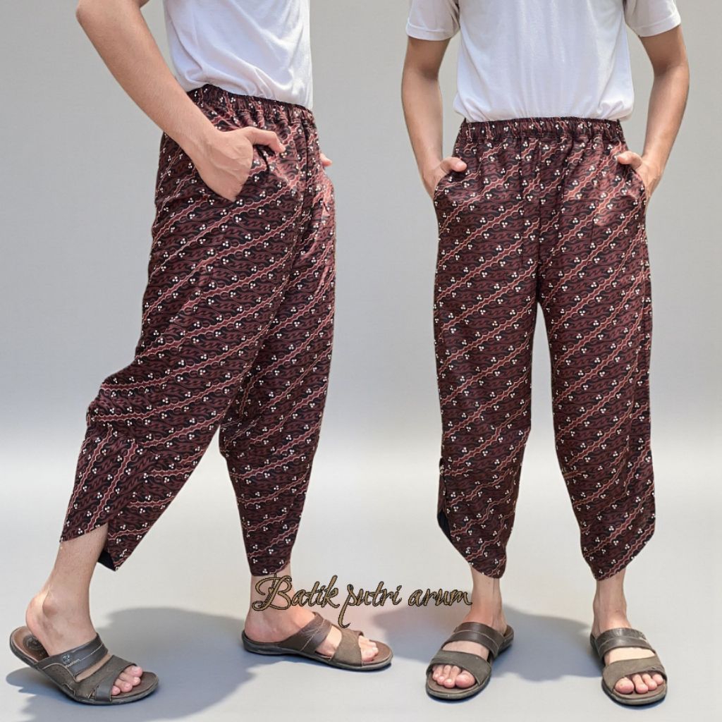 Celana batik pria dan wanita celana batik kolor terbaru celana batik pria dewasa celana batik modern