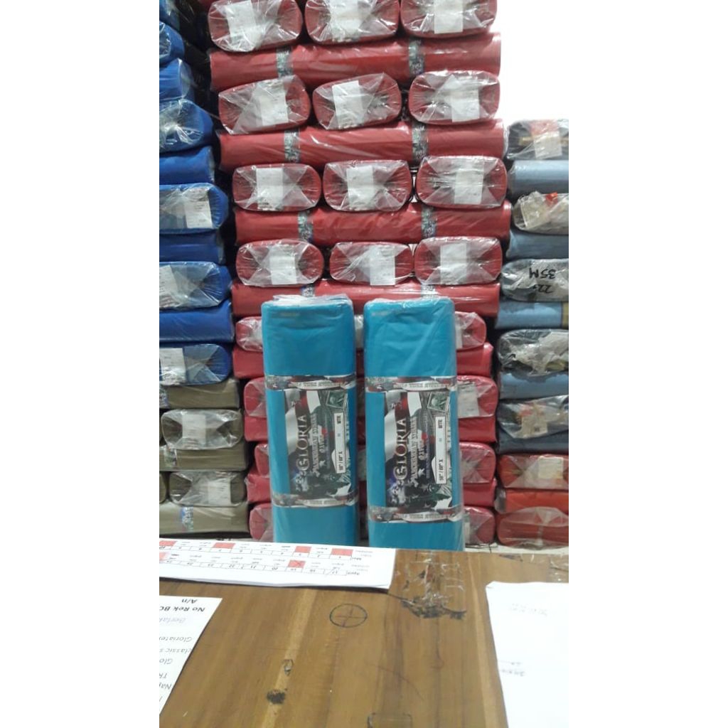 1pis=35meter. Drill Twill Gloria American Drill. Lebar 150cm. isi 35meter. Serat twill drill.Bahan S