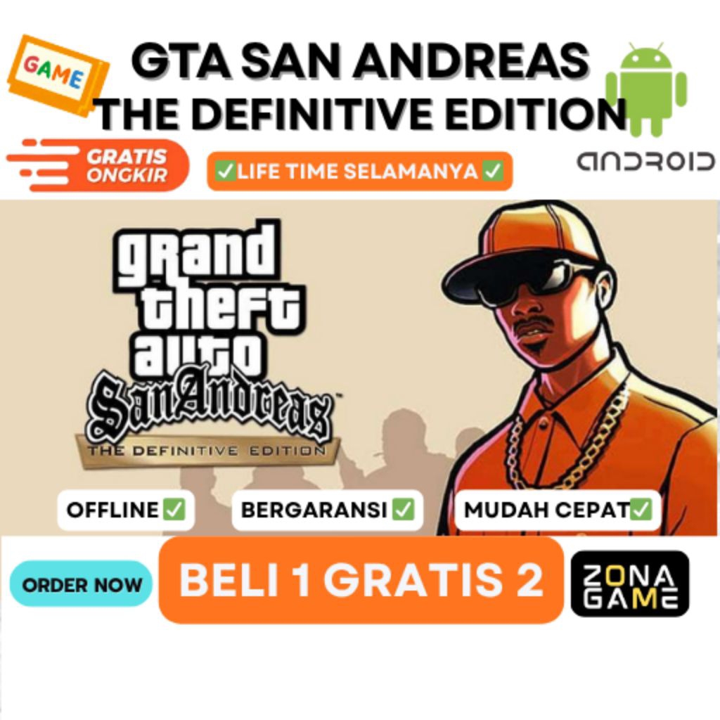 GTA Sanandreas The Definitive Edition Bisa Main di Android | BELI 1 GRATIS 2