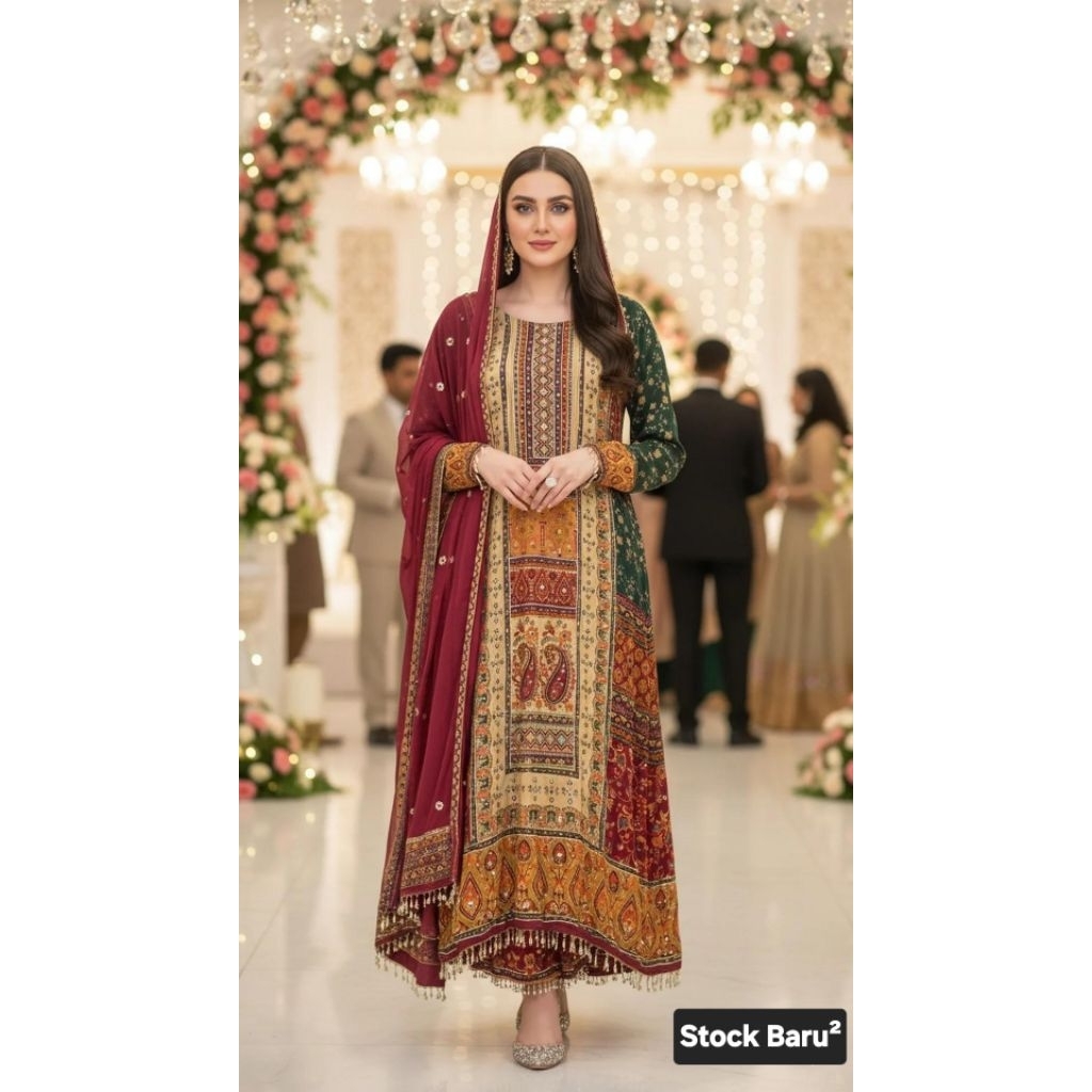 Baju India Kurti set