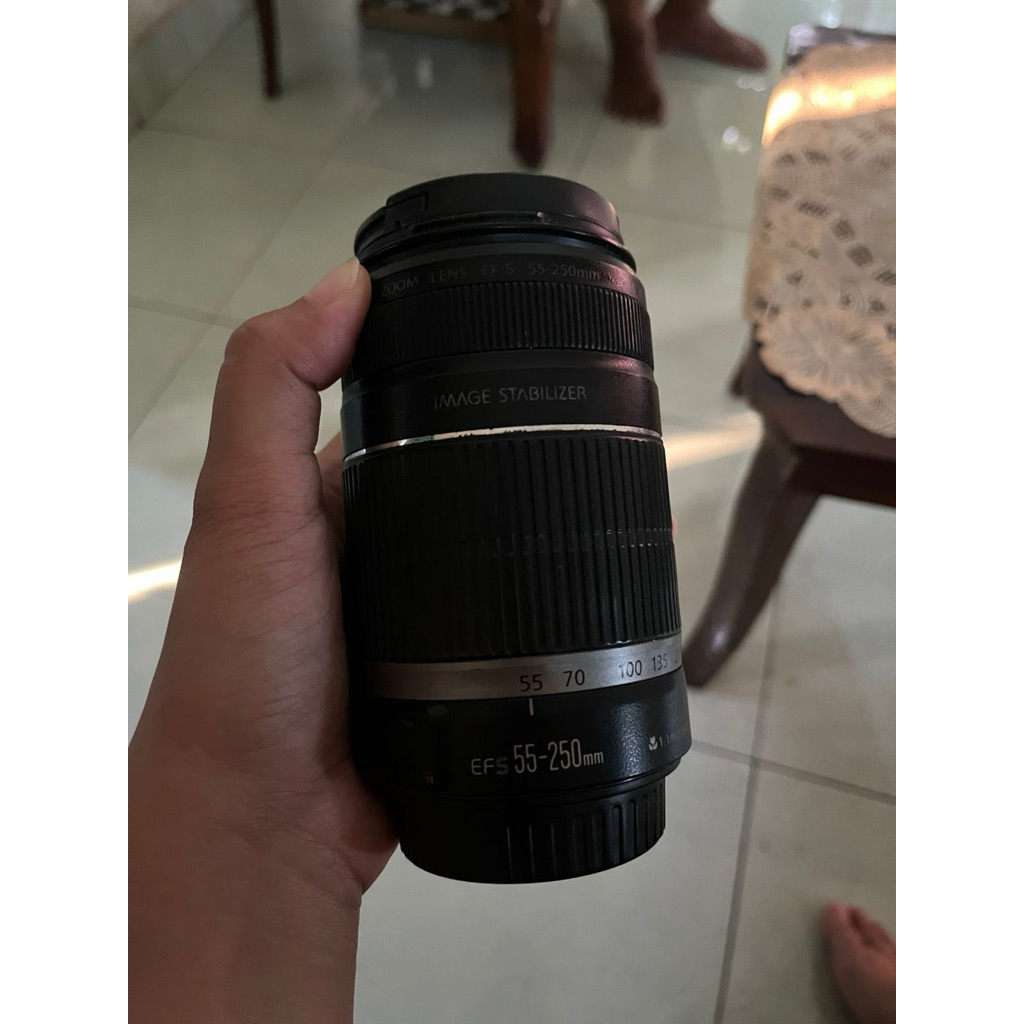 lensa tele canon 55-250