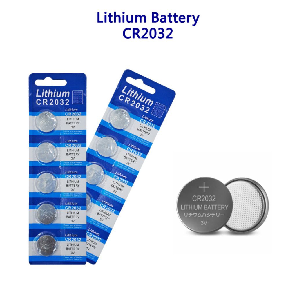 Baterai Kancing Lithium CR2032 CR1620 1632 Batre Remot Honda PCX Fino Scoopy