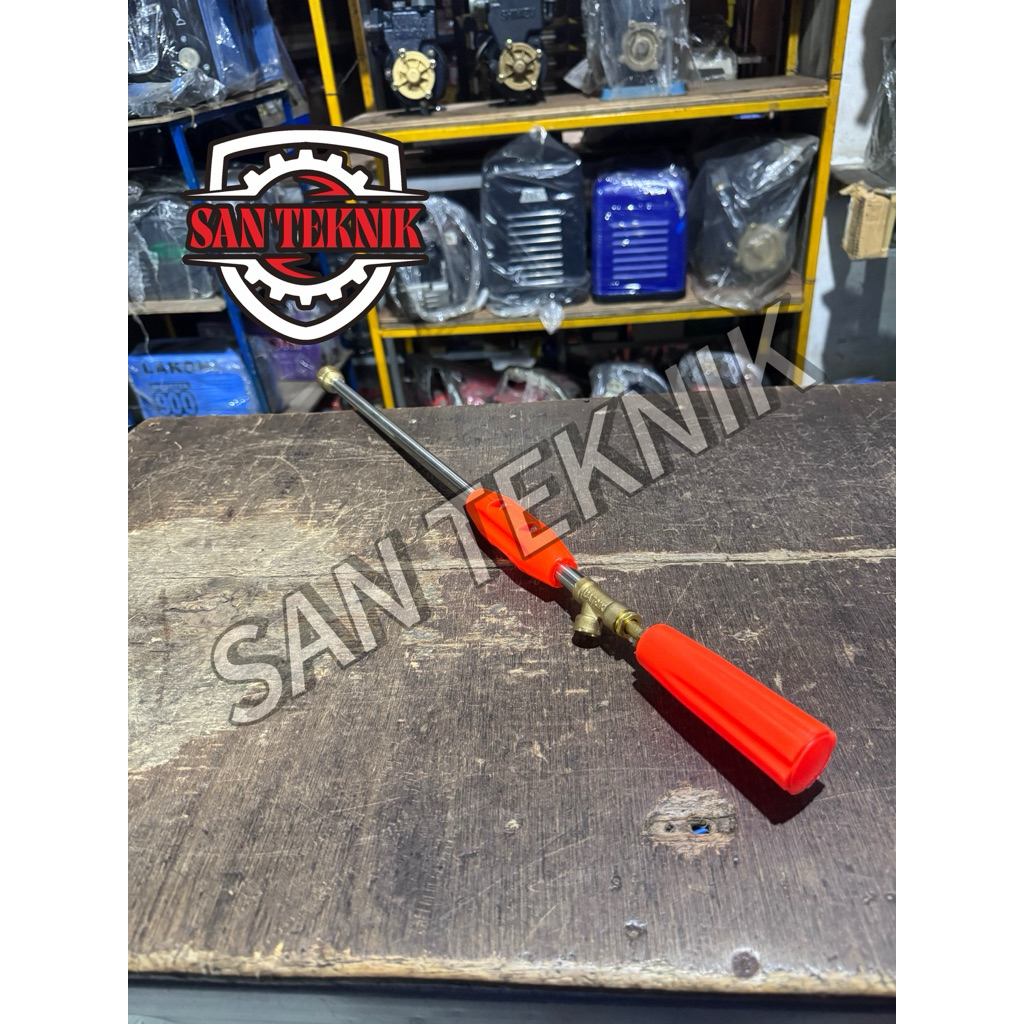 Stick Power Sprayer 60cm SANCHIN / Stik Gun Lurus Mesin Steam Cuci Mobil Motor MATRIX