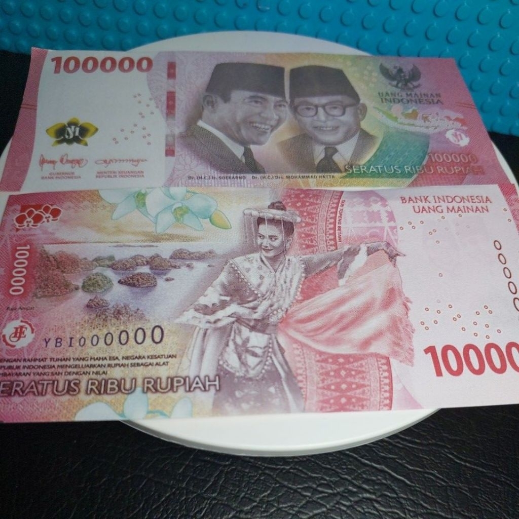 uang mainan 100 ribu