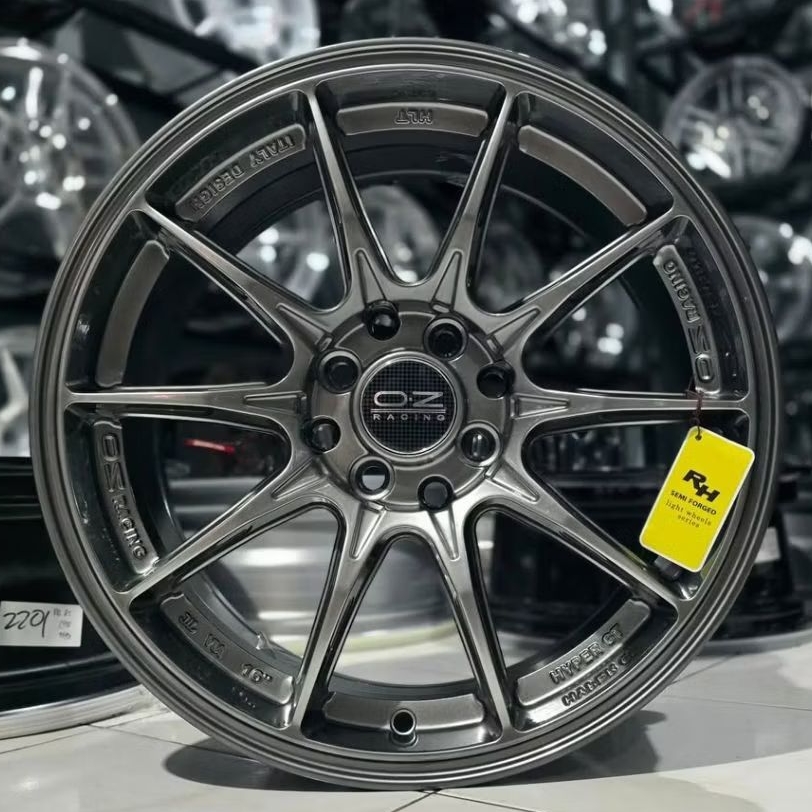 velg oz hyper gt ring 16 pcd 4x100 - 4x114,3 velg racing ring 16 cocok untuk avanza xenia livina vel