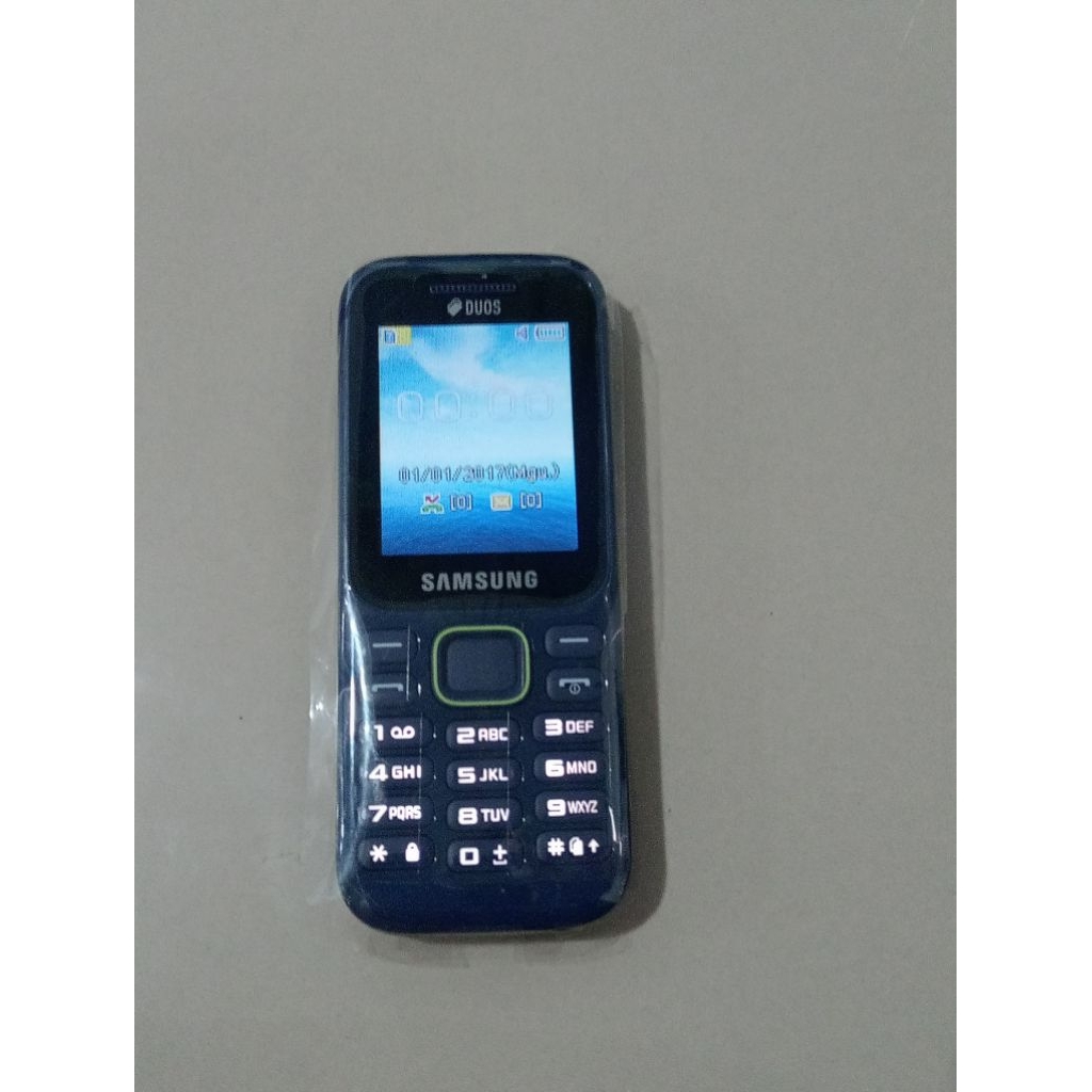 dijual Hp Samsung jadul SM-B310E asli original Baru 100% warna biru dongker non android