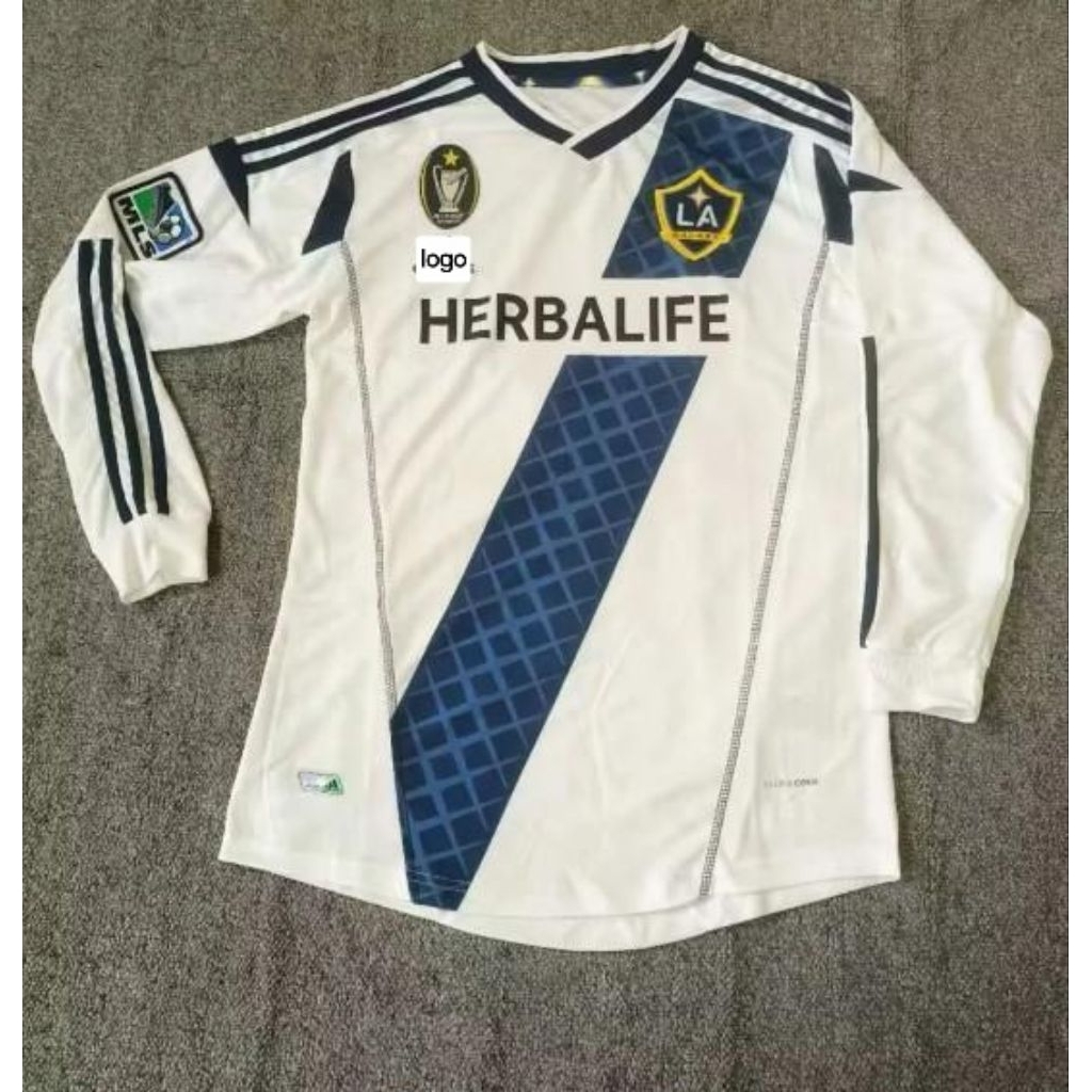 (LS LONGSLEEVE) RETRO JRSY LA GALAXY HOME 2012 VINTAGE KLASIK GO PREMIUM