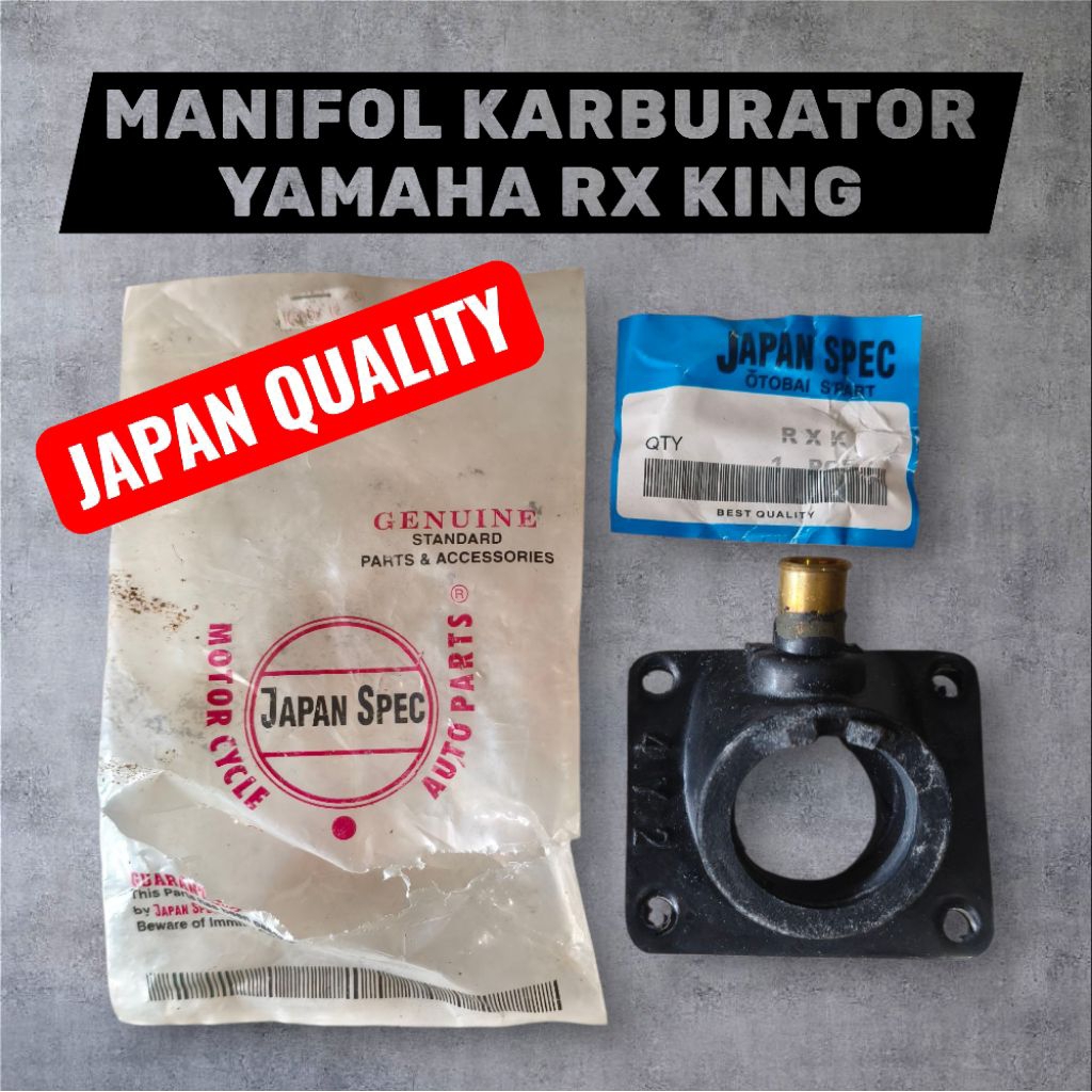 MANIFOL MANIPOL KARBURATOR YAMAHA RX KING JAPAN