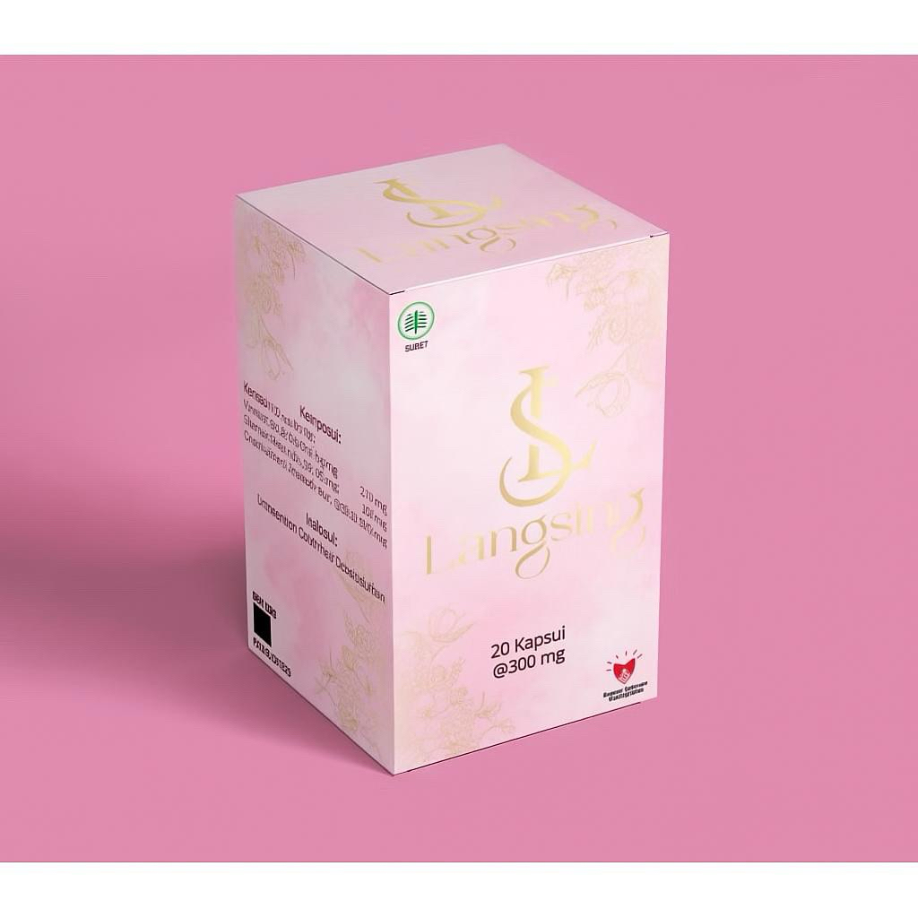 Pelangsing Tubuh LS Slimming Herbal Penahan nafsu makan & pencerah kulit
