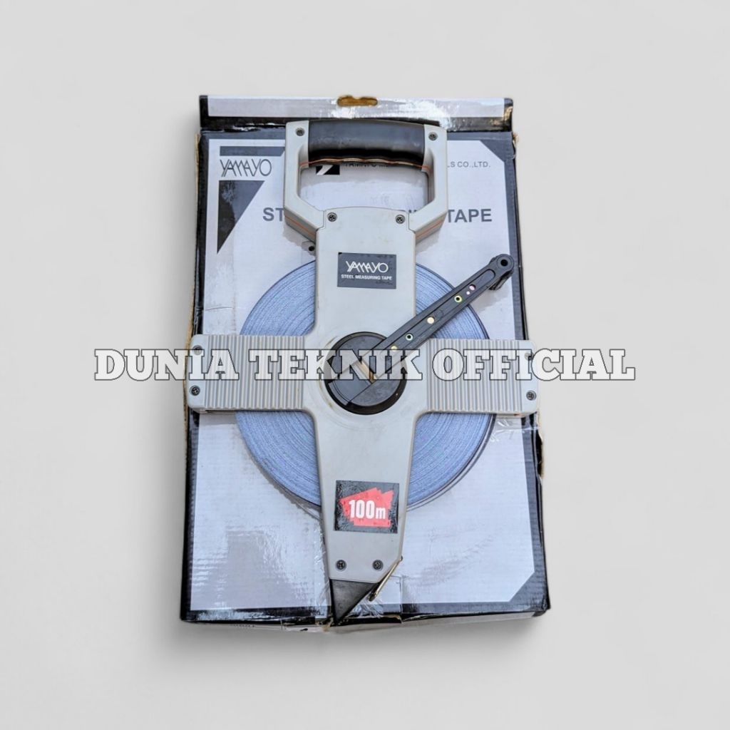 YAMAYO Meteran Roll YAMAYO Stainless Stell 100 Meter Original Meteran Tancap YAMAYO Stainless Steel 