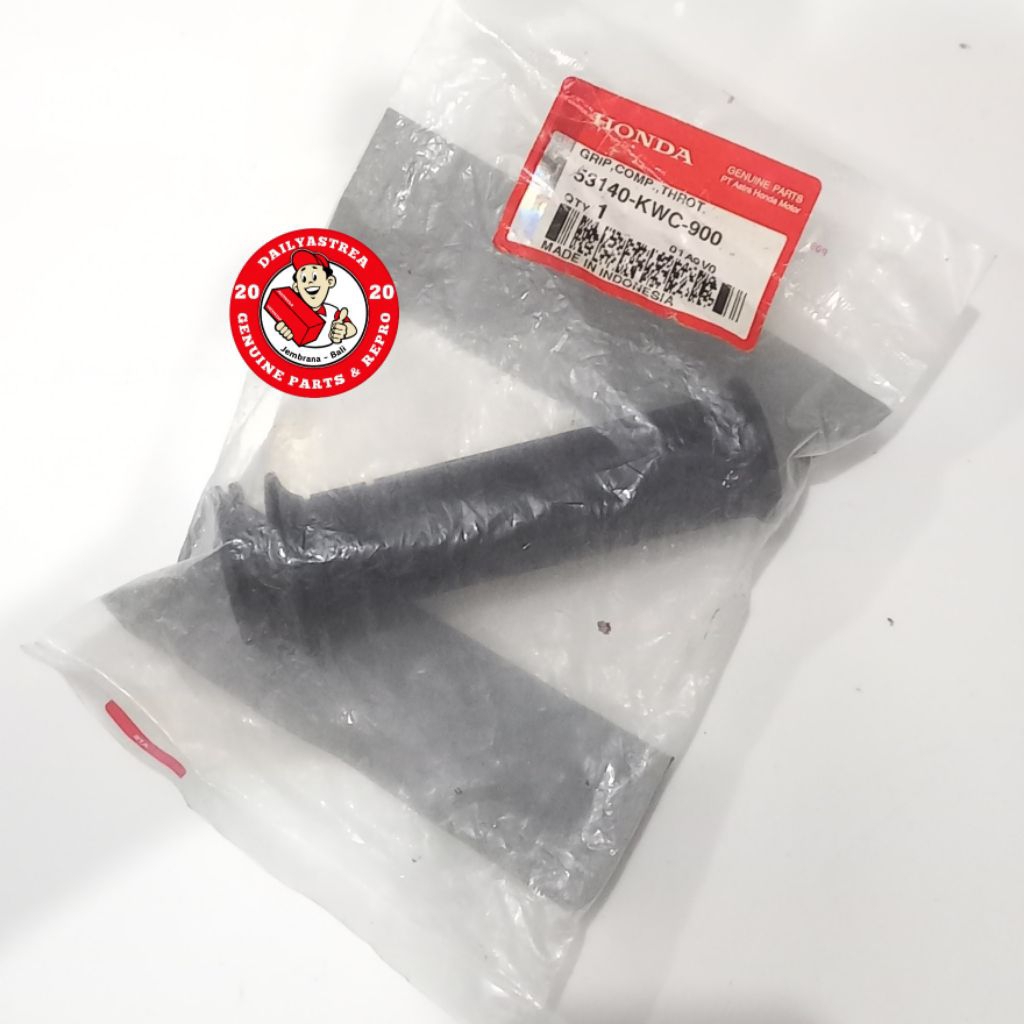 GRIP COMP THROTTLE PIPA SLONGSONG KARET GAS HANDGRIP HONDA CS1 CS 1 ONE ORIGINAL ORI 53140-KWC-900