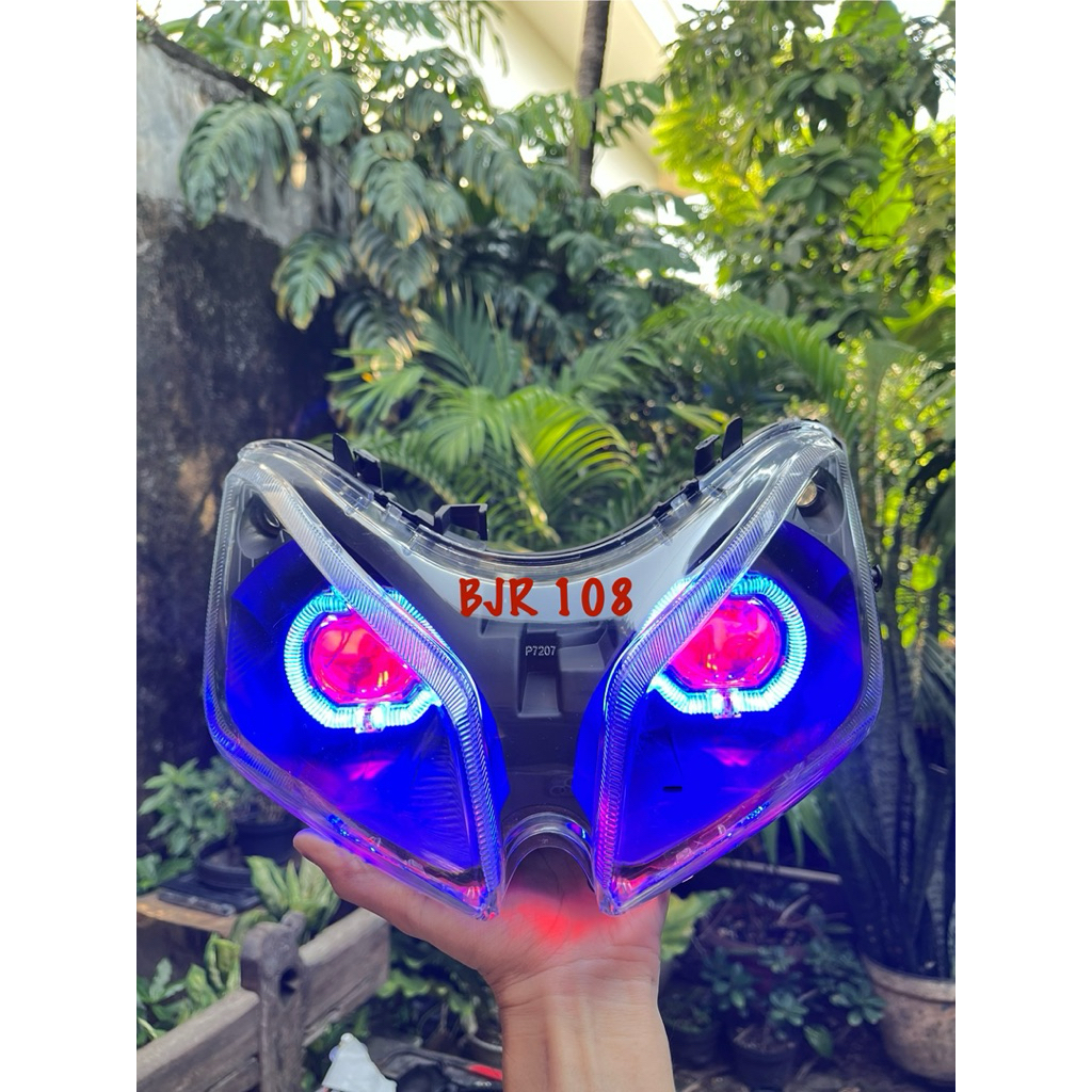 Reflektor set biled ala 2.5 in vario lama karbu 110 tinggal pasang