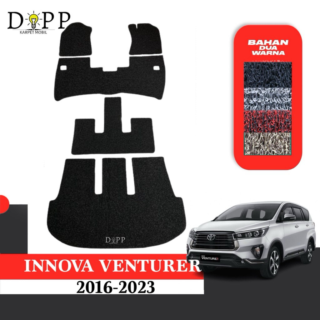 Karpet Mobil Innova Reborn Type Q / Karpet Mobil Mie Bihun Toyota Innova Venturer 2016-2023 Bahan Pr