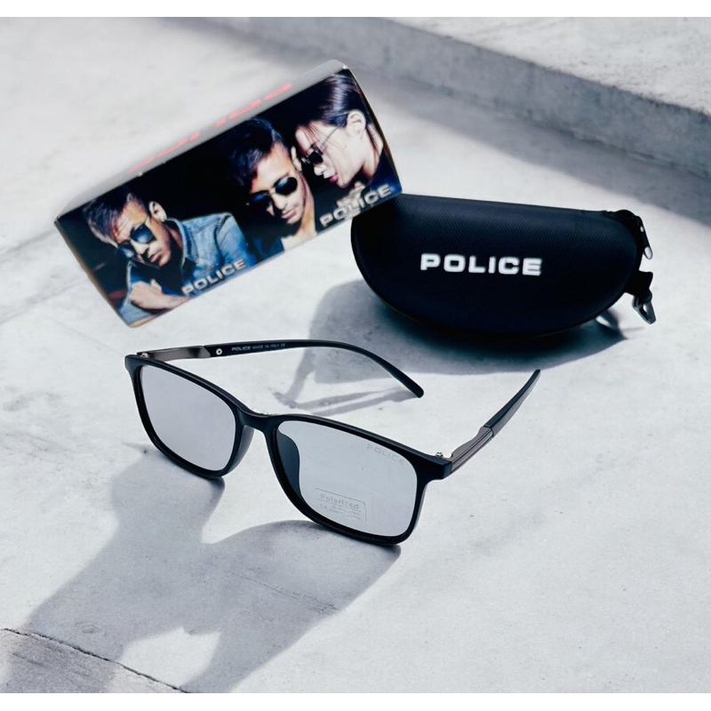 PROMO Kacamata Police 1216 Photocromic Fashion Pria Keren