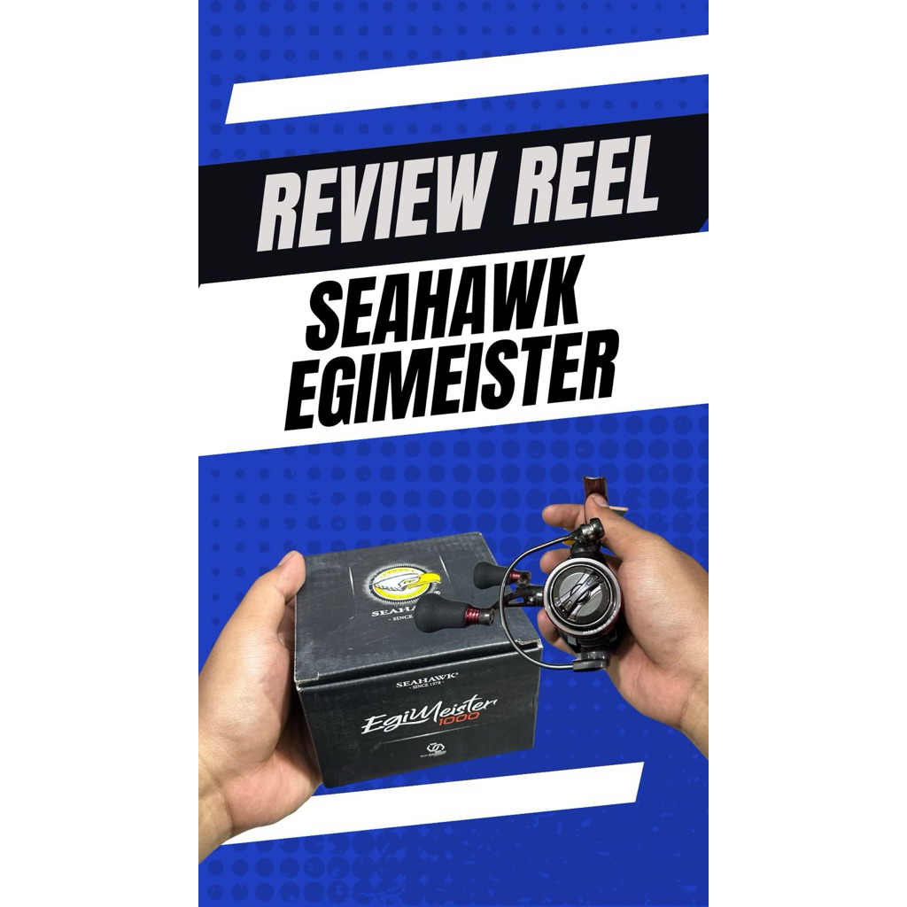 REEL SPINNING SEAHAWK EGI MEISTER 1000
