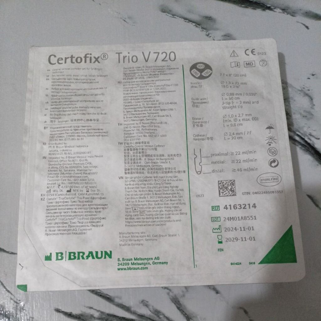 Certofix Trio V720 B Braun
