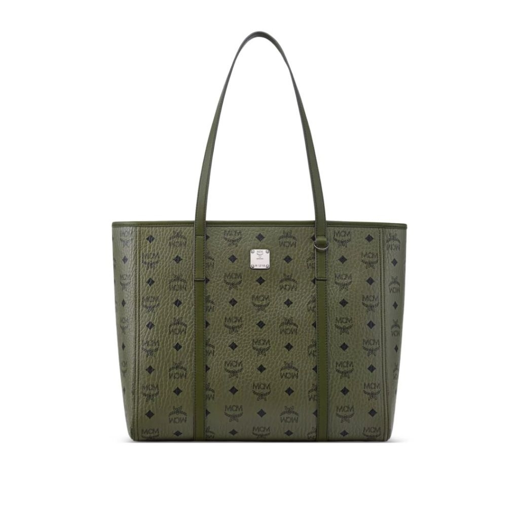 MCM Toni visetos medium tote bag
Khaki Moss
