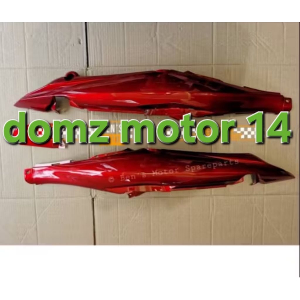 cover body belakang yamaha jupiter z jupiter burhan merah