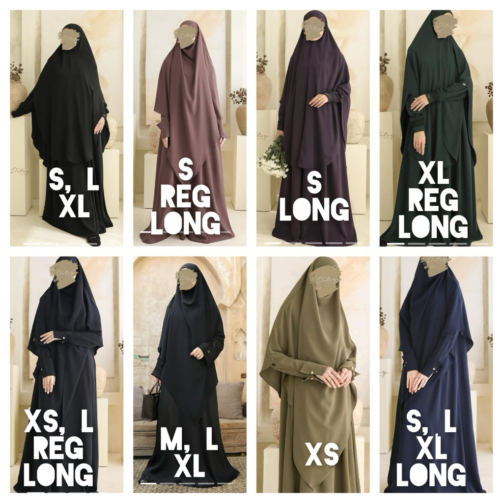 ditsy moslem november terbary leya maira, luella, shala, shaida