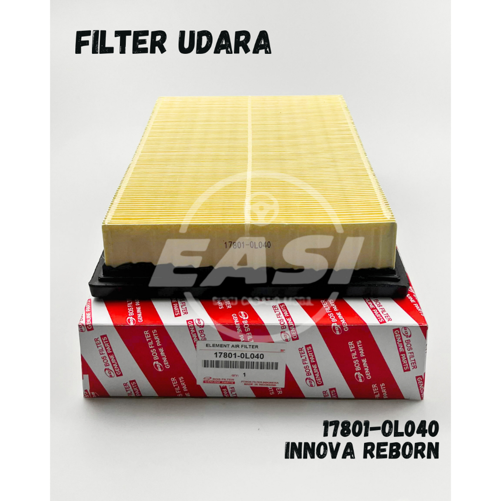 Air Filter TOYOTA Kijang Innova Reborn Fortuner Hilux Revo Venturer 17801-OL040 F OL040