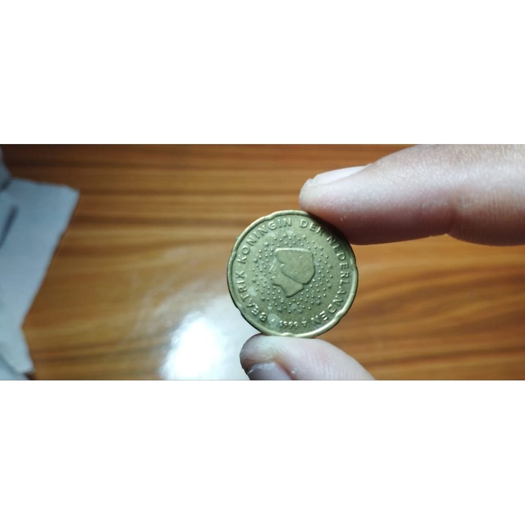 KOIN 20 CENT EURO BELANDA USIA 26 TAHUN