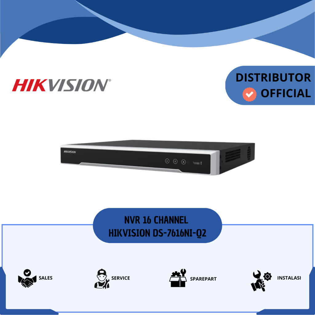 HIKVISION DS-7616NI-Q2 NVR 16 CHANNEL