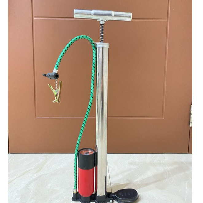 Pompa Ban Sepeda Pompa Ban Motor Bola Model Tabung Kualitas Bagus Murah