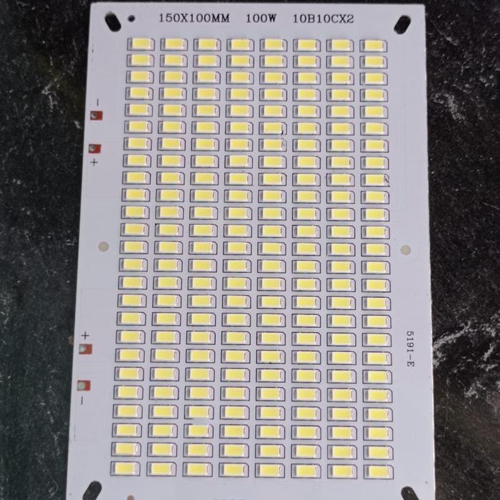 Lampu Chip LED SMD 100 w / Mata Lampu LED 100 watt SMD /Chip LED Sorot - Warm White