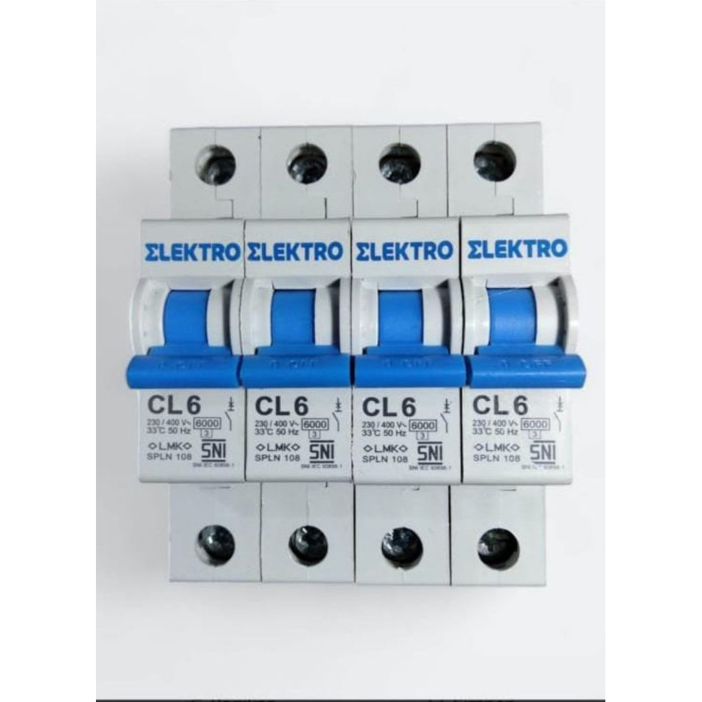 MCB PLN elektro original anti jeglek modif ada segelnya bisa request 2a 4a 6a 10a 16a 20a 25a 35a 50
