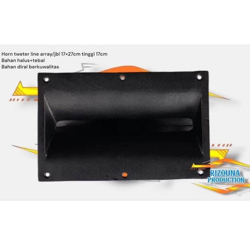 horn/corong tweter line array/jbl 17×27 bahan diral berkuwalitas