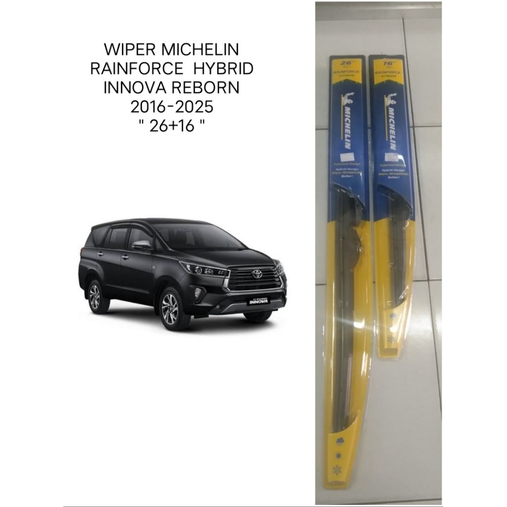 Wiper Michelin Rainforce hybrid innova reborn