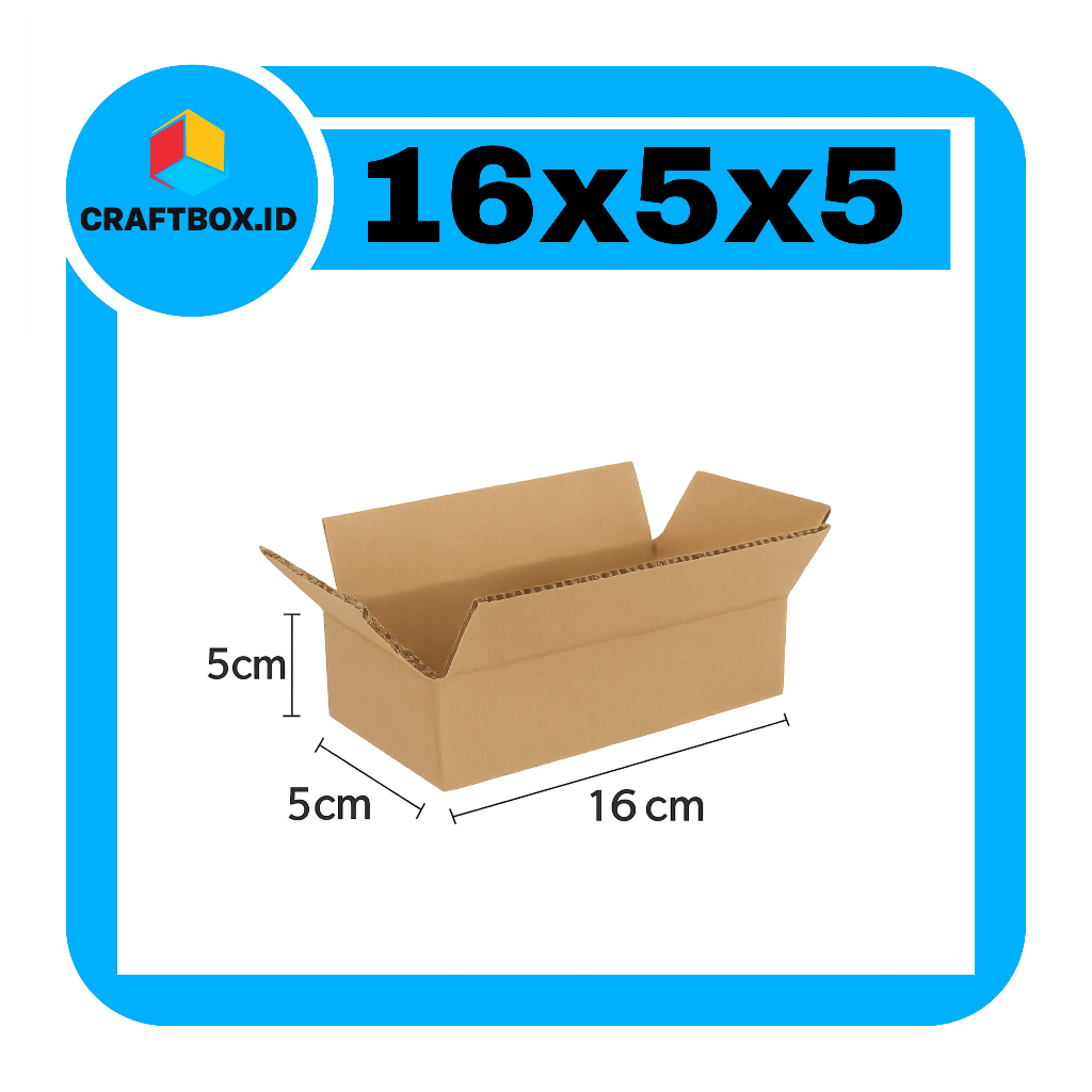 kardus packing UK 16x5x5 kardus polos kardus packing kecil kardus packing besar karton box packing