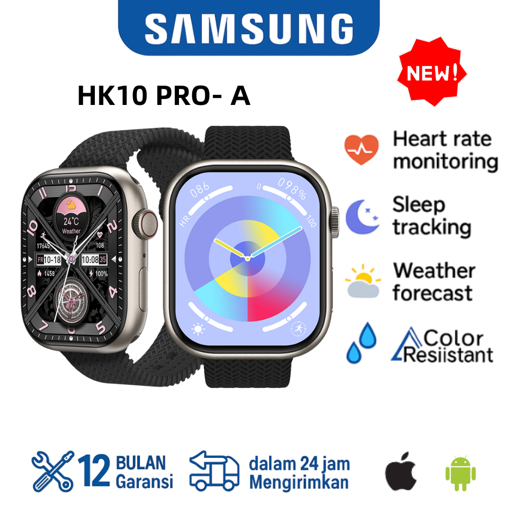 Samsung Smartwatch NFC Waterproof Bluetooth Call  Magnetic Jam Wanita Pria Monitor
