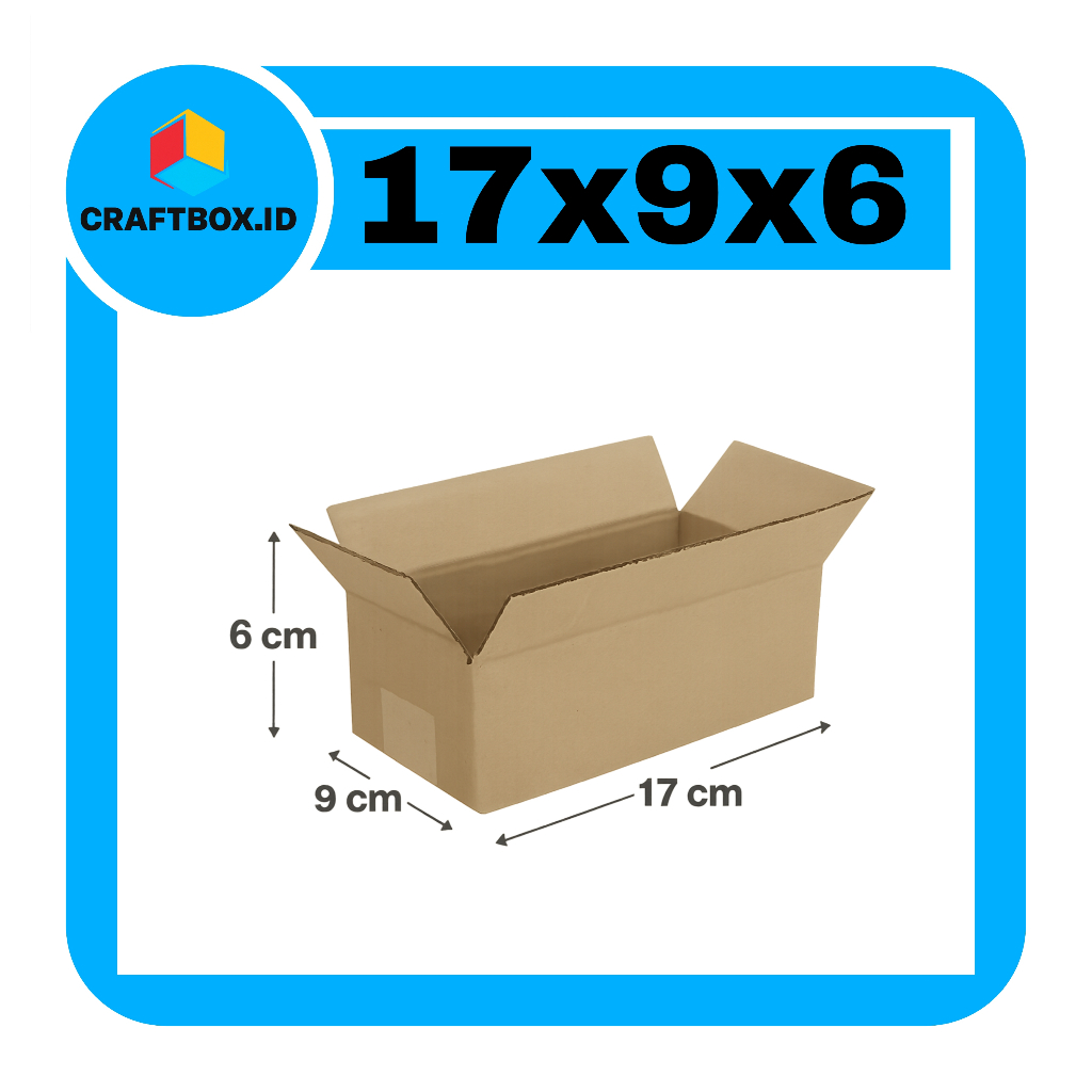 kardus packing UK 17x9x6 kardus polos kardus packing kecil kardus packing besar karton box packing