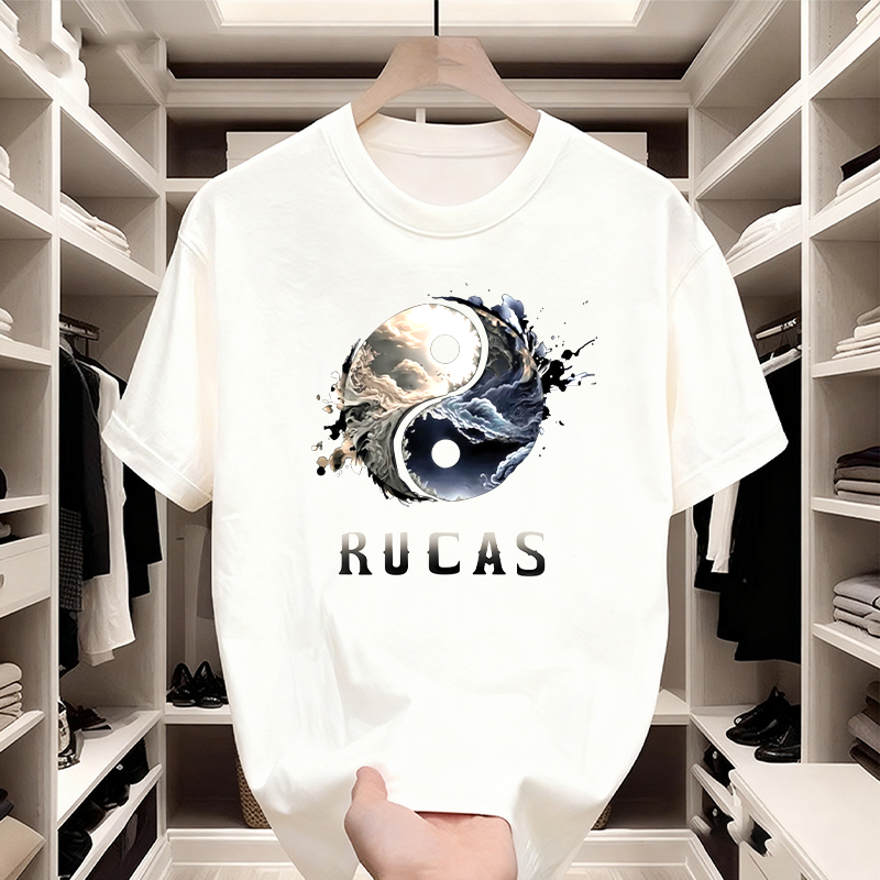 100% Original RUCAS Kaos Pria Oversize Casual Minimalis Stylish Look