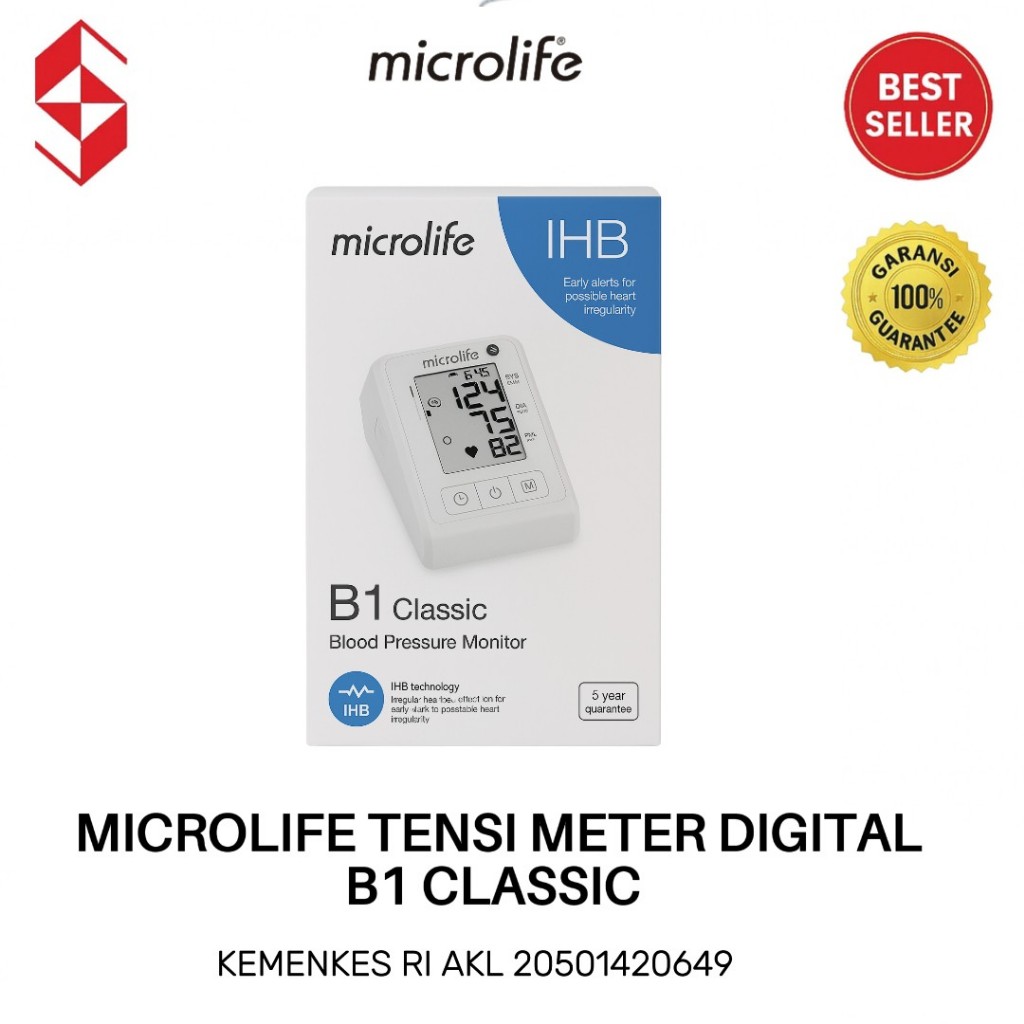 microlife tensi meter digital B1 classic