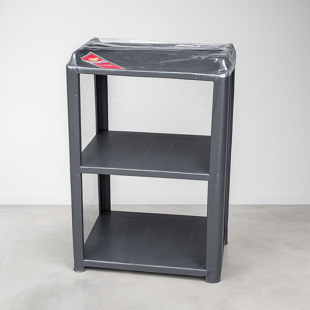 meja dispenser besi rak serbaguna