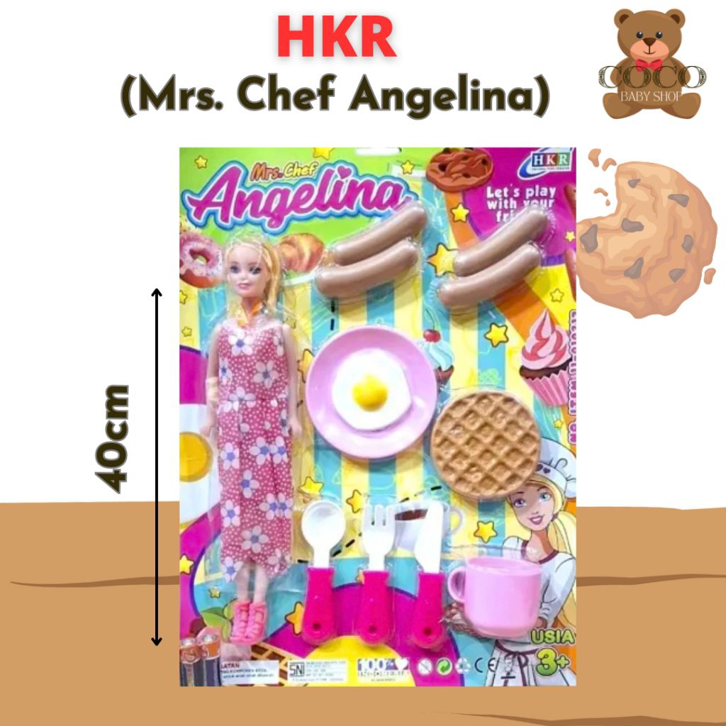 Mainan HKR Mrs. Chef Angelina