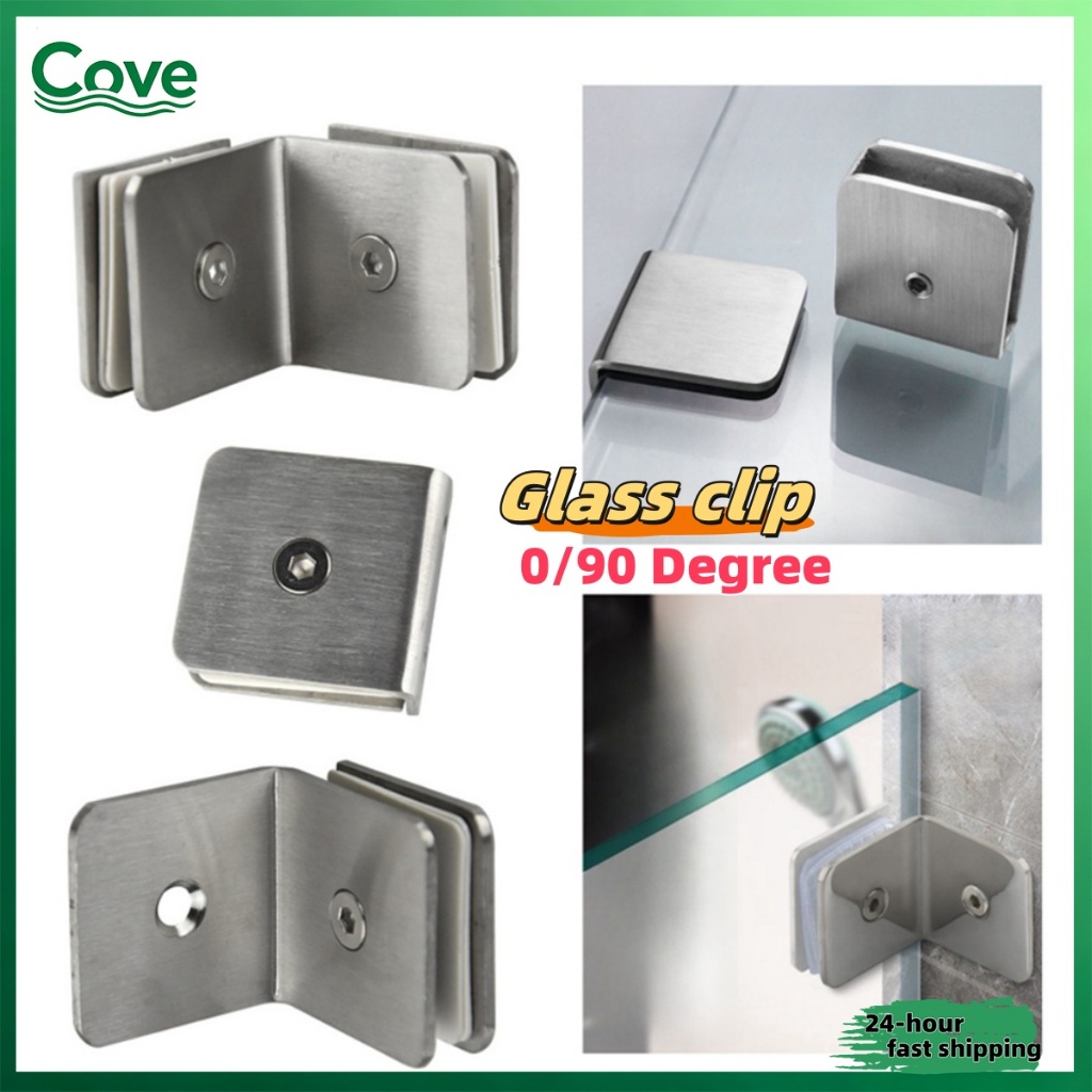 Klip Kaca L Kuat Untuk Meja Etalase Dan Pintu Kaca Klem Kaca Siku Untuk Pintu Kaca Klip Pintu Kaca B