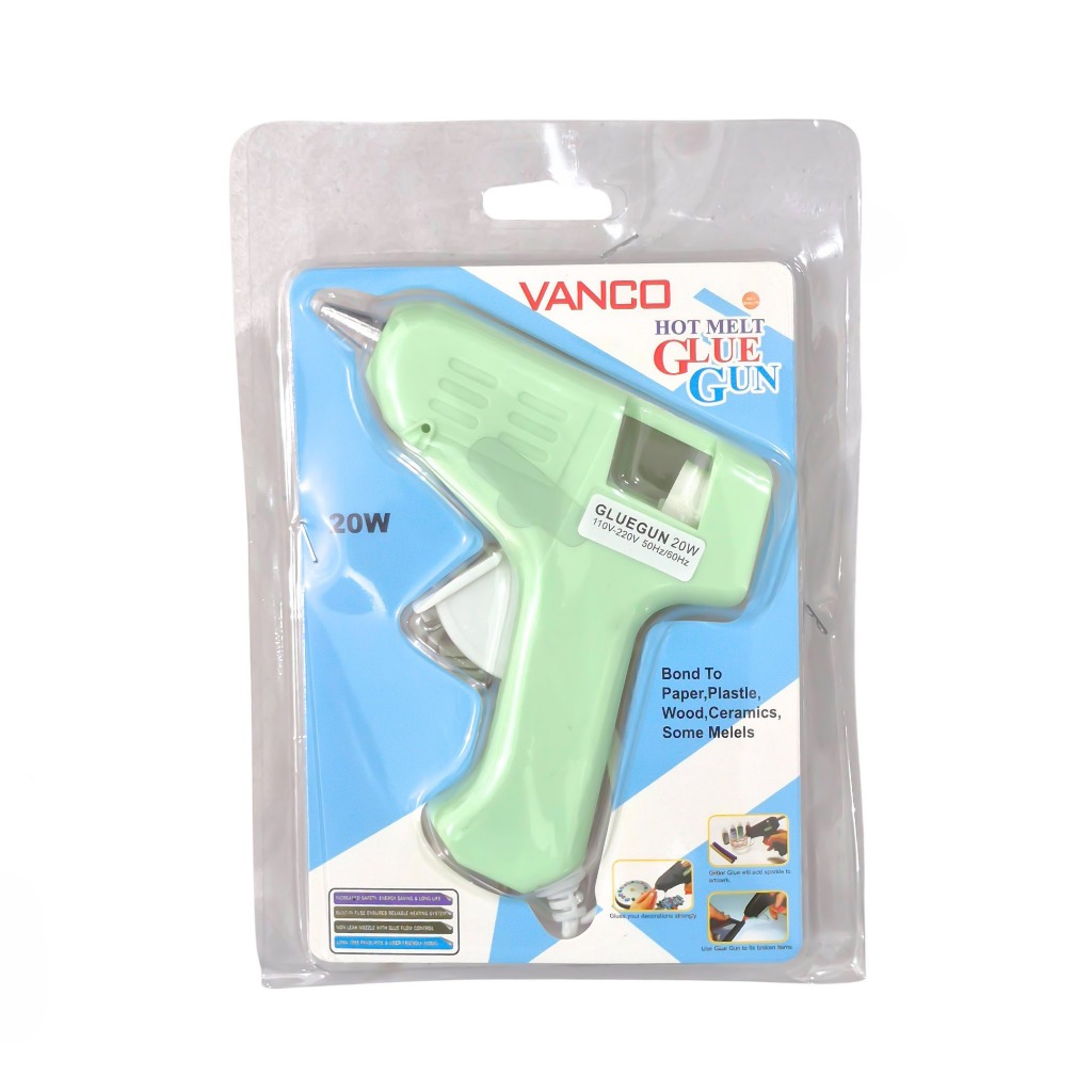 Glue Gun Vanco GG-150 Macaron 20W