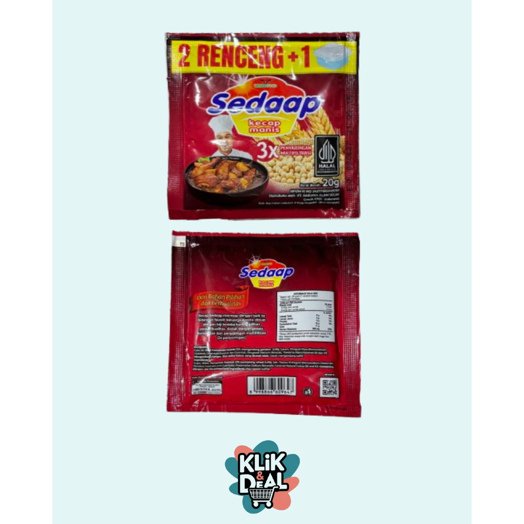 Kecap sedaap sachet kecap manis