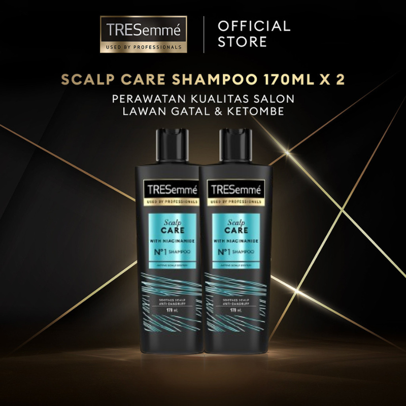 Tresemme Shampoo Scalp Care 170ml Twin Pack